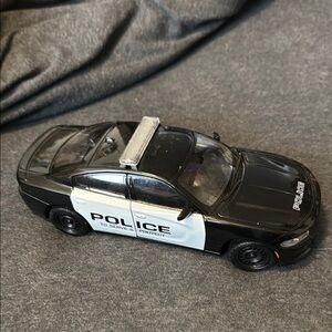 Police Toy Car - Black and White